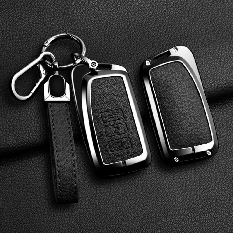 For Lexus Nx Es Is Rx Ls Gx Xx Ux Ux Gs Nx200 260 300 350 Nx200 Es300 Rx350 Nx300 Keychain Zinc Alloy Leather Car Key Case Case