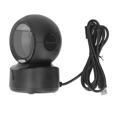 Desktop-Barcodescanner, automatische Erkennung, omnidirektional, USB-Kabel, 1D/2D-QR-Barcodeleser für den Einzelhandel