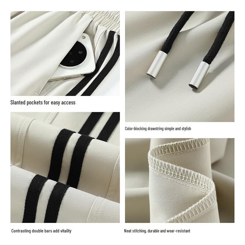 Warrior Men's Summer Breathable Loose Straight-Leg Pants