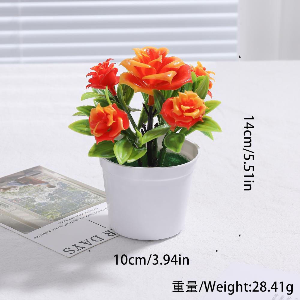 1/3Pcs Artificial Potted Plant Scene Desktop Home Office Shelf Decor Tabletop Landscape Bonsai Wedding Room Party Accessories