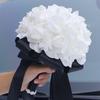 Silk Flowers Artificial Hand Bouquet Romantic Bridesmaid Bouquet  Wedding Accessories