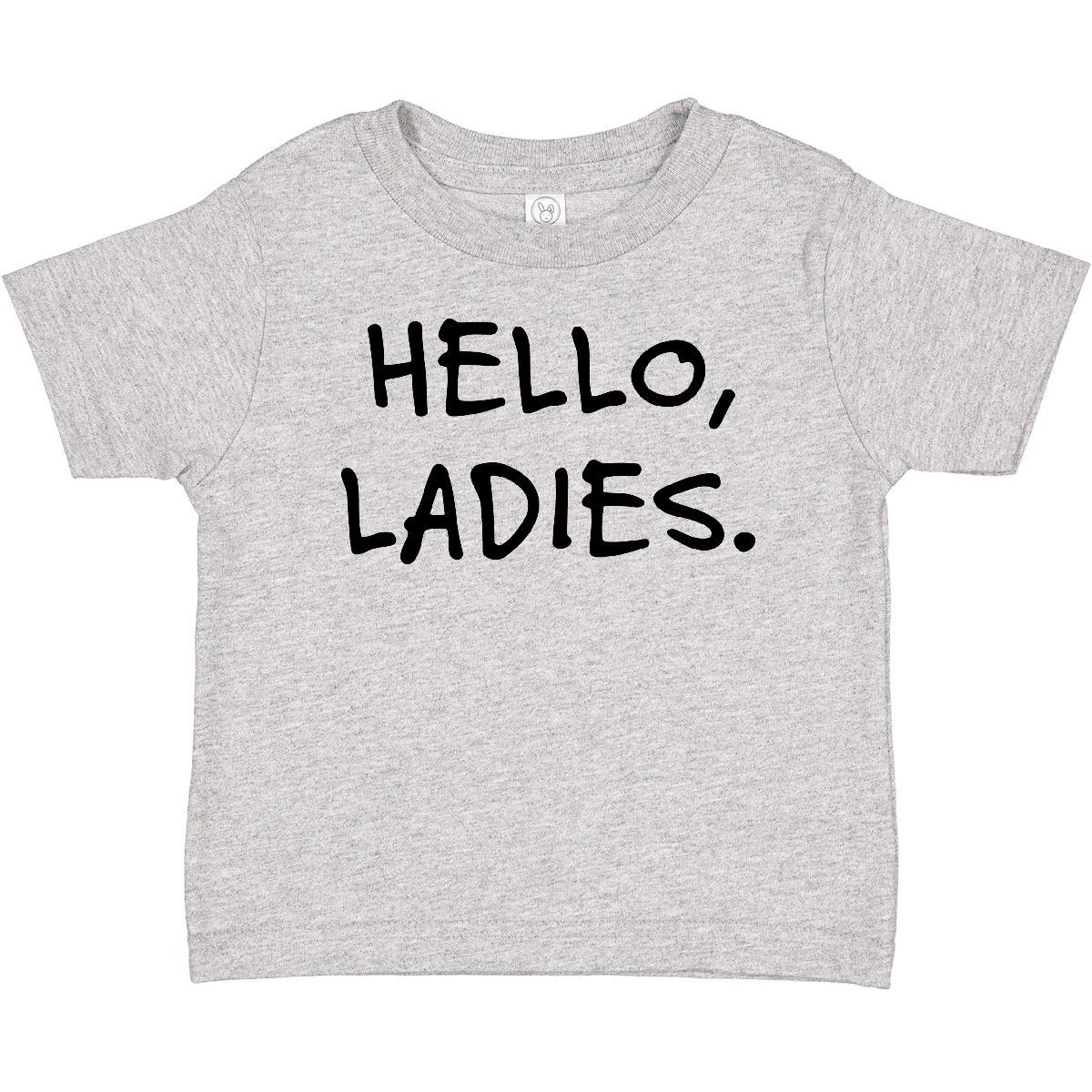 Inktastic Hello, Ladies Baby T-Shirt Boy Kid Toddler Charmer Little Wink Cute 100