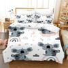 White Cartoon Cute Koala Bedding Set Aniaml Duvet Cover With Pillowcase 3PCS Bed Set Children Kids Gift Bed Linen Bedspread