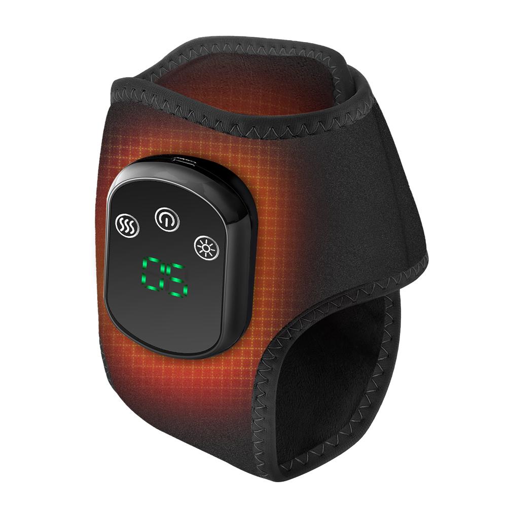 Heating Foot Massager Electric Vibration Relaxation Ankle Massager Warm Ankle Brace Joint Sprain Support Ankle Protection