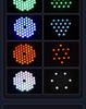 54 LED Full-Color PAR Stage Lights for Dance Studios & Atmosphere Spotlights
