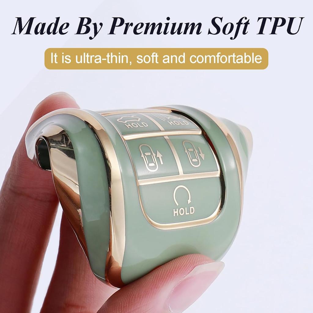 for Hyundai Key Fob Cover with Keychain, Premium TPU Key Case shell for 2024   Hyundai Sonata, Santa Fe, Nexo, Tucson Remote Smart Car Key Fob