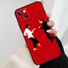 Pulp Fiction Dancing Phone Case For iPhone 17 Pro Max 14 13 12 11 15 16 Pro Max mini 15 16 Plus 16e 17 Air Cover