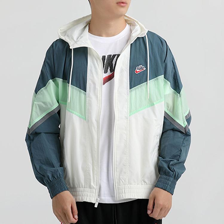 Nike Sportswear Windrunner+ Hooded Reflective Jacket Men Jackets Sail-White CZ0782-133