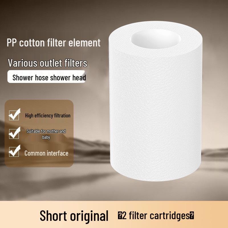 Purificatore Universale per Doccia a 5 Micron con Elemento Filtrante in Cotone PP