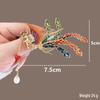 Elegant Chinese Phoenix Brooch: Pearl Pin for Women, Ideal for Qipao & Suits