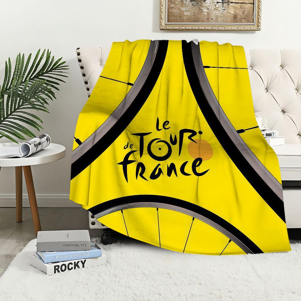 T-Tour von F-Frankreich Decke Flanell warme Gemütlichkeit weiche Plüschdecke Für Picknick Betten Sofas Häuser Und Schlafzimmer