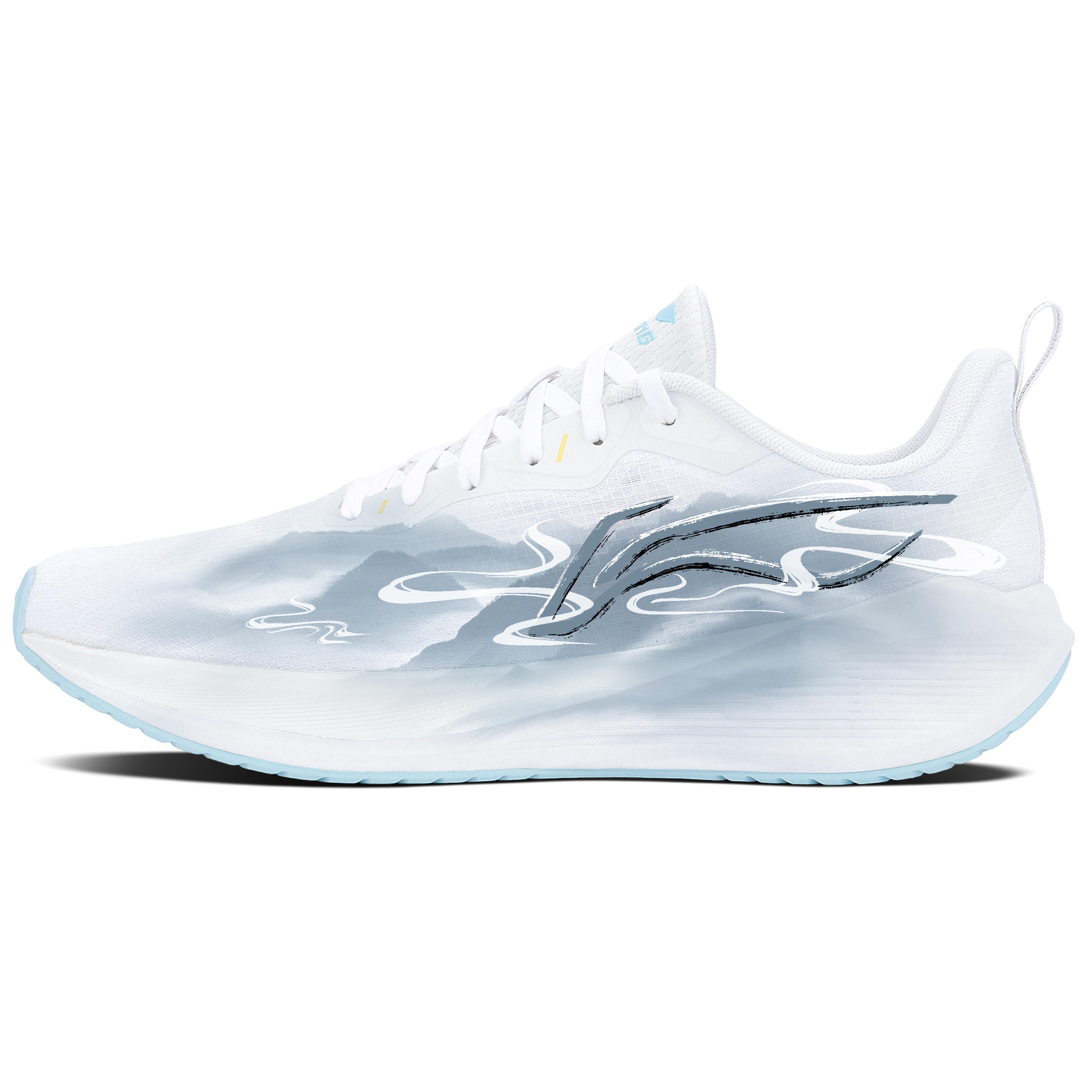 Li Ning Wuyue Амортизация Износостойкие Низкие Повседневные Для Физической Подготовки Медицинский Осмотр Беговые Кроссовки Мужские ARST003-1(Команда1957-) 40