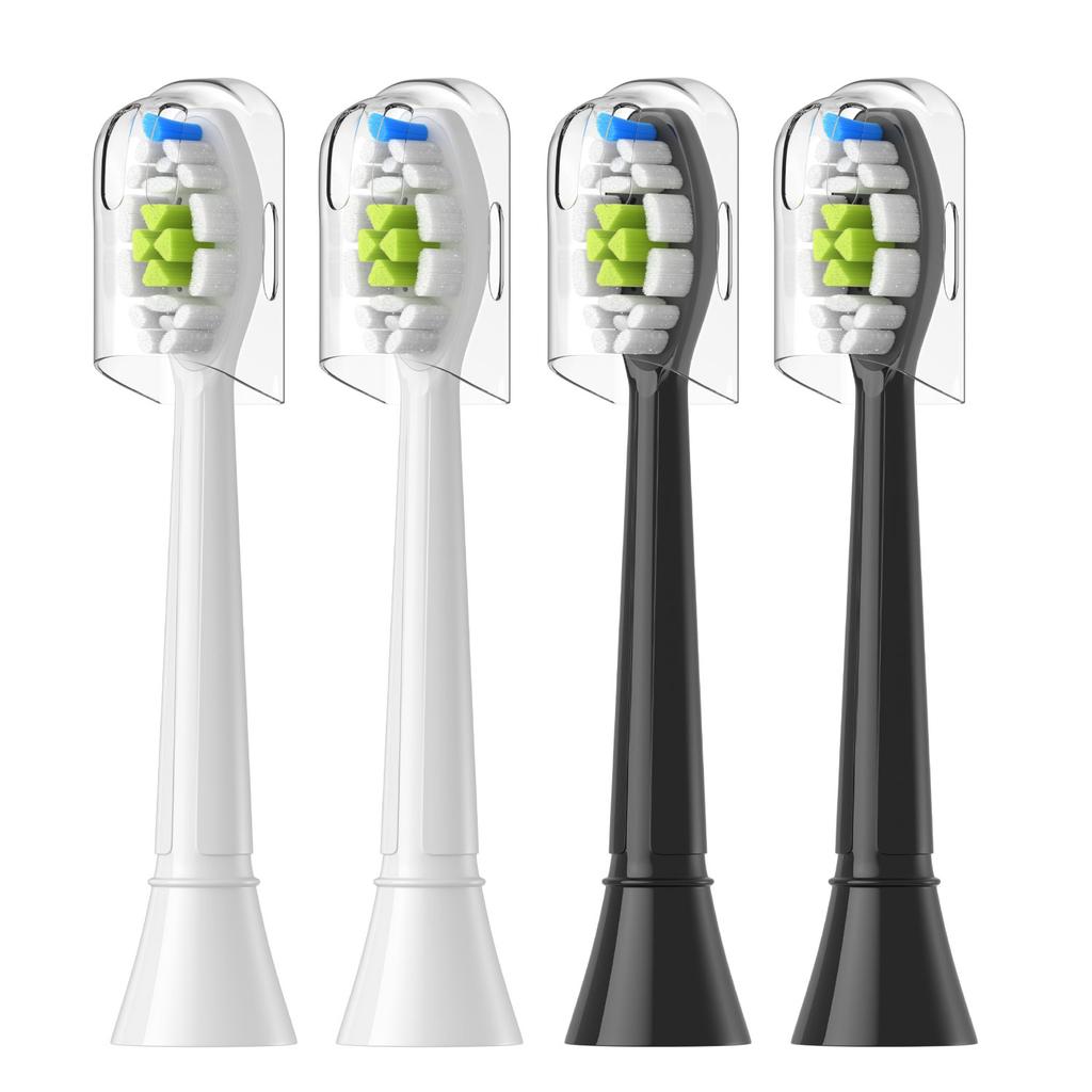 Testine di Ricambio Compatibili con Spazzolino Elettrico Philips Sonicare Adatte per EasyClean, Gum Health, FlexCare, Healthy