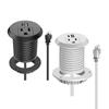 18W USB C Chargers AC Power Outlet Socket Concealed Installation 50mm Diameter OvervoltageS Short CircuitS Safety