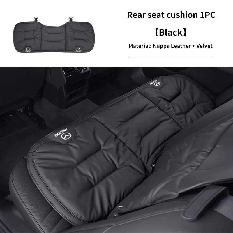 2025 Hot For Mazda 3 6 2 5 Axela Atenza CX3 CX5 MX3 MX5 MPE MS Universal Velour Car Seat Cover Leather Auto Backrest Protective
