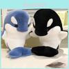 Marine Animal Whale Plush Toy With Short Pile Plush For Children And Gift Giving