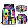 My Hero Academy Backpack Three Piece Set My Hero Academy Shoulder Bag Pencil Case Backpack