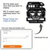Exclusive Custom Metal Nameplate for Truck Campers Personalized Campfire Motif Art Durable Stylish Home Outdoor Decor