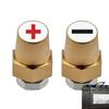 Car Audio Battery Terminal Side Post Solid Brass 3/8 16 Side Post Thread Battery Post Terminals Car Battery Thread Terminal