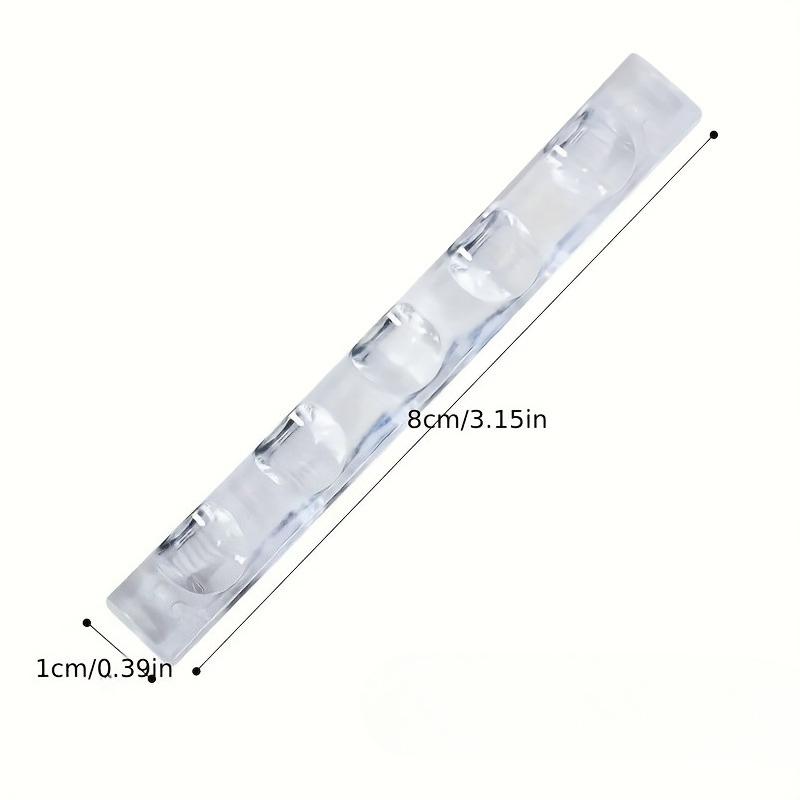 5-Slot Acrylic Nail Art Pen Holder - Multi-Slot Stand for Gel Brushes, Salon & Home Nail Art Accessories Display,Brush Organizer