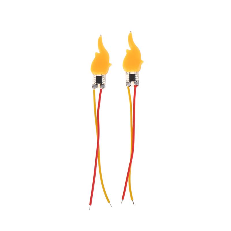 

2/5/10PCS Flame Light Bulbs 2200K Diode Flame LED Filament 3V LED Flame Effect Light Bulb For NewYear Christmas Party Decor