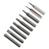 Hex Screwdriver Bit Replacement Silver Steel 4mm Hex Shank