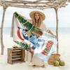 Halloween Party Invitation Customize Your Name Beach Towel High Absorbency & Quick-Dry Suitable for Sports Travel Swimming Yoga Bathroom Beach And Poo
