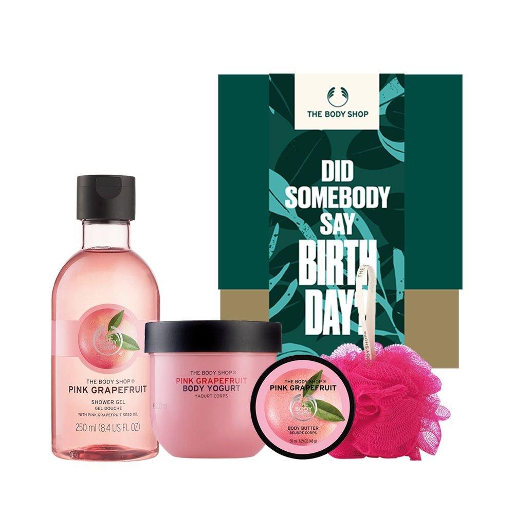 LYB [Gift Wrapping] Pink Grapefruit Body Set