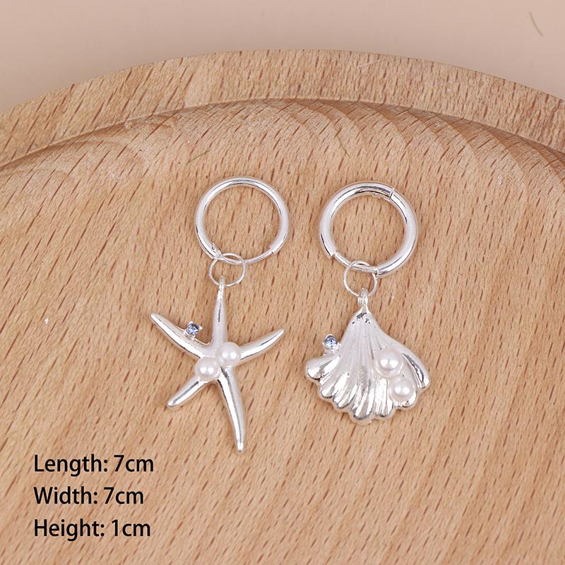 

Унікальний дизайн Асиметричні сережки-краплі Милі сережки-квіти Солодкі кольорові сережки зі смоли для жінок Подарунки Естетичні прикраси