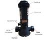 Automatic Pool Water Treatment & Disinfection Dosing Device