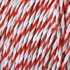 Electric Fence Wire, Electric Livestock Fence Wire, Red and White, Multi-Strand for Electric Livestock Fencing, Keeps Animals in Place