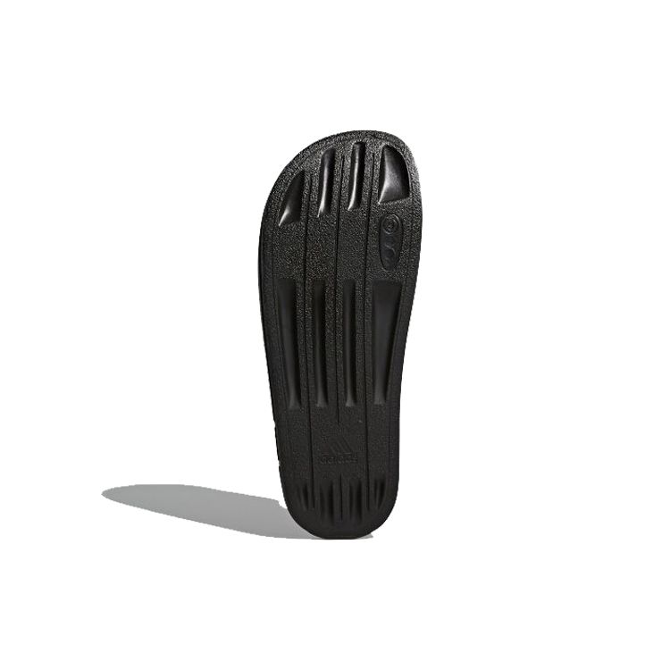 Adidas Phaoxo Fashion Casual Foam Sole Rubber Bottom Non-Slip Slide Sandals Unisex Footwear Black White AQ4761