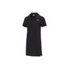 Short Sleeved Dress Women's Black (Unisex) Short-Sleeved Dresses 676658 01