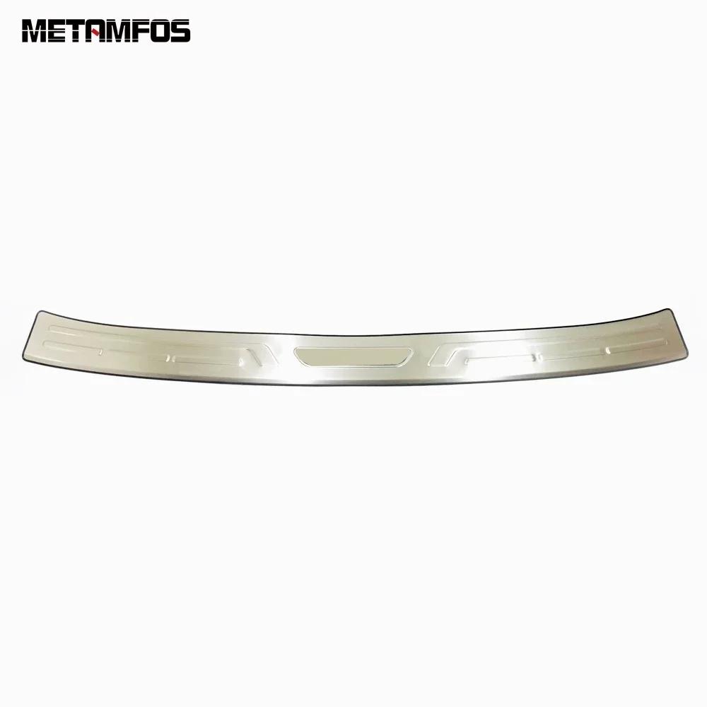 For Volkswagen VW Golf 8 MK8 Pro R -2024 2025 Exterior Rear Trunk Bumper Foot Plate Door Sill Scuff Guard Plate Accessories