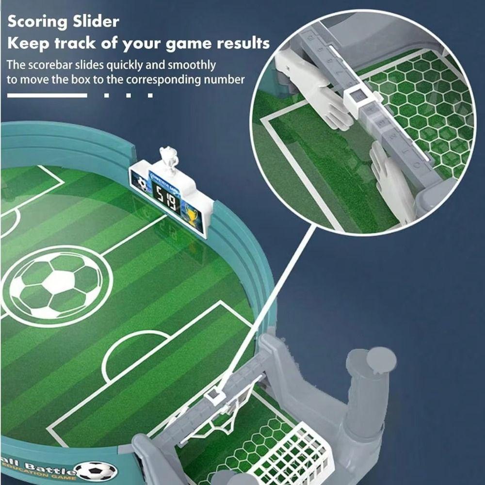 Competitive Tabletop Soccer Toys Ejection Type Mini Table Football Toys Children