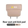Leather Car Seat Back Protector Mat NXHZD Prevent Dirty Anti Kick Pad For Renault Dacia RS Megan Scenic Logan Laguna Clio 3 4 Kadjar