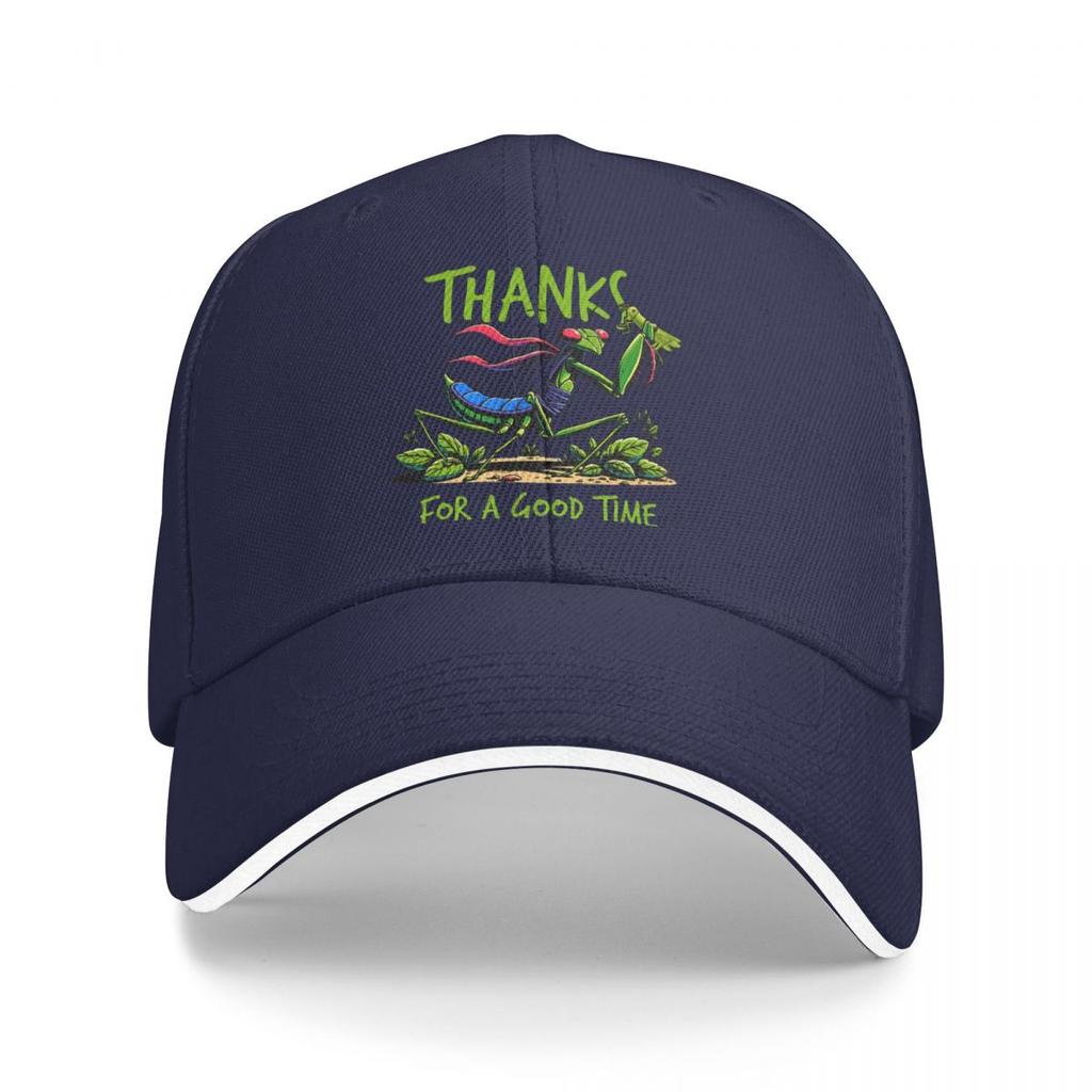 Baseball Caps Praying Mantis Thanks For A Good Time Fun Casquette Men Women Outdoor Spring Hats