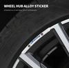 4pcs Aluminum Logo Car Wheel Rim Hub Sticker Car Decoration For VW GTI Polo Golf Passat Tiguan Arteon Touareg Taigo Caddy BCT1