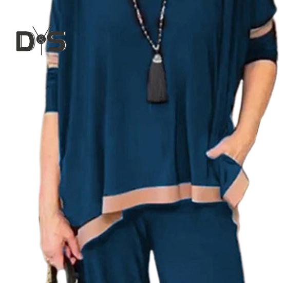 Женский комплект из 2 предметов: топ и брюки — фото 11