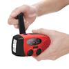 Multi-Functional Solar Hand-Crank Flashlight Radio for Emergency Preparedness