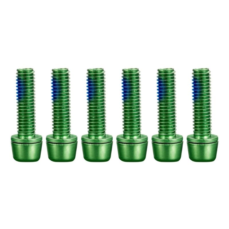 6pcs Multifunctional Bike Disc Brake Pad Bolts Fixing Screws Cycling Accessory for Cycling Maintenance