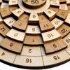 Classic Number Number Puzzle Difficult Math Game Brain Teaser Toy Wooden Puzzle  Mind Game