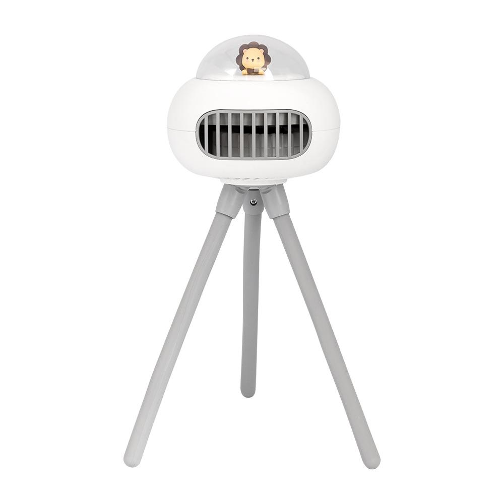 F37 Stroller Fan Tabletop Kids Silent Handheld Shakehead Octopus Fan