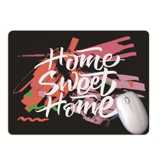 Prémiová stolní podložka pod myš měkký černý hladký povrch