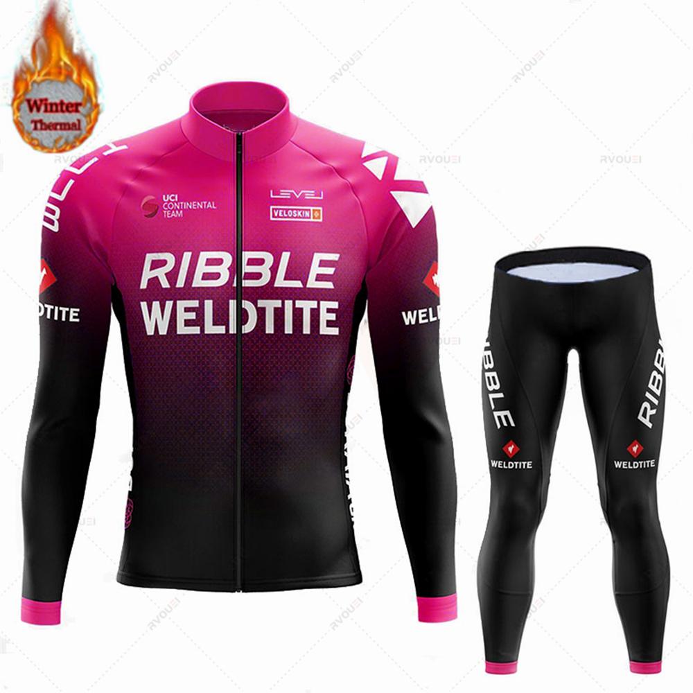 

Комплект зимней шерстяной велоформы Team 2025 для мужчин, велосипедный костюм, спортивная одежда для улицы, униформа для MTB велосипеда, комплект Maillot Ciclisno для триатлона XXL