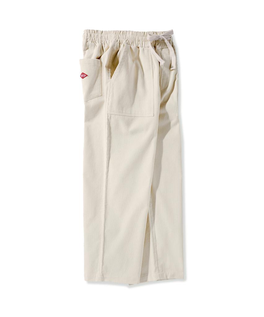 Peulomeitubi New Basic Heavy Corduroy Pants Ivory Tobpt501