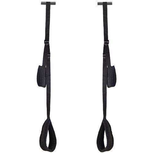 Weiche Riemen zum Aufhängen an der Tür, Schaukel mit Manschetten, Sexhilfe-Kissen, Handgeschirr, BDSM-Bondage-Stuhl, erotisches Sexspielzeug für Paare