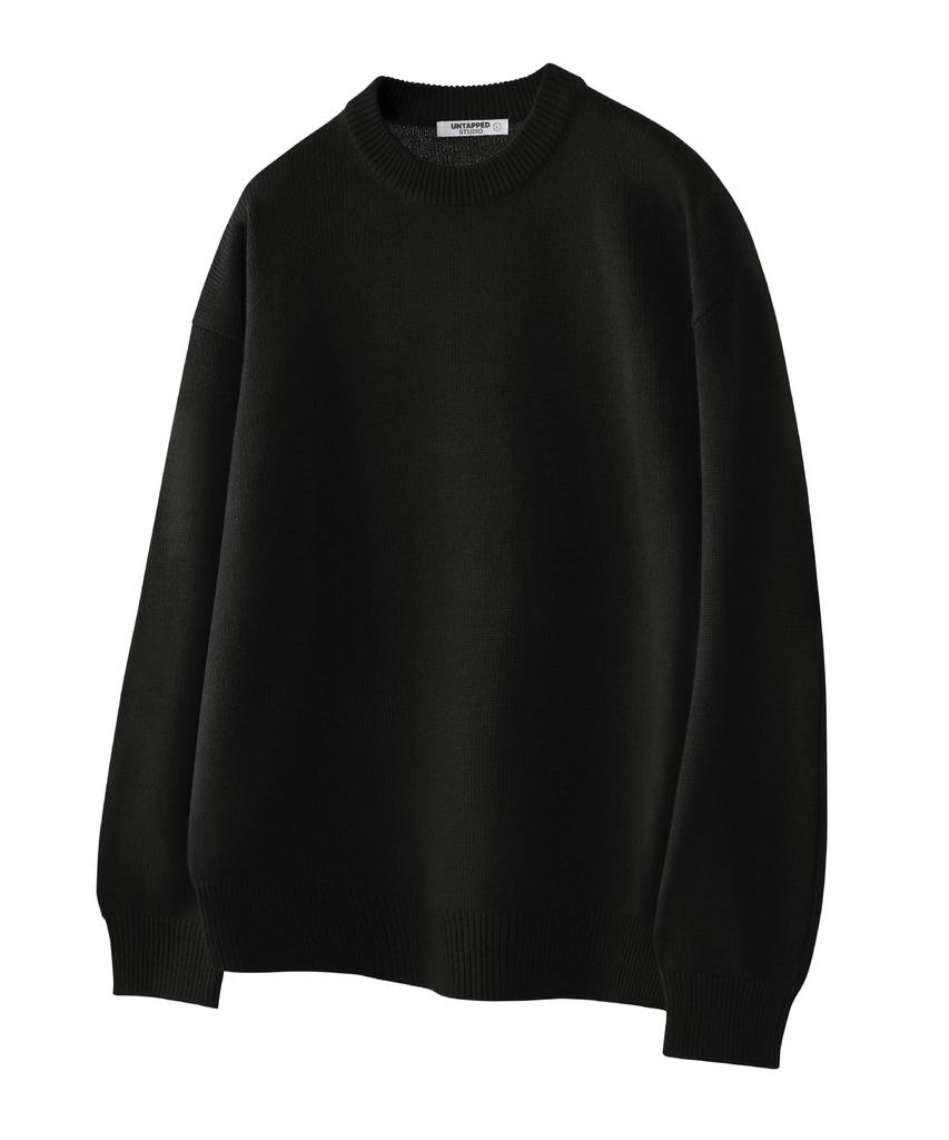 UNTAPPED STUDIO Oversized Hazzi Round Knit 6 Colors (Type A)