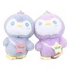 Stuffed Little Penguin Animals Bag Hangers Key Chains Purple Blue Grey Pink