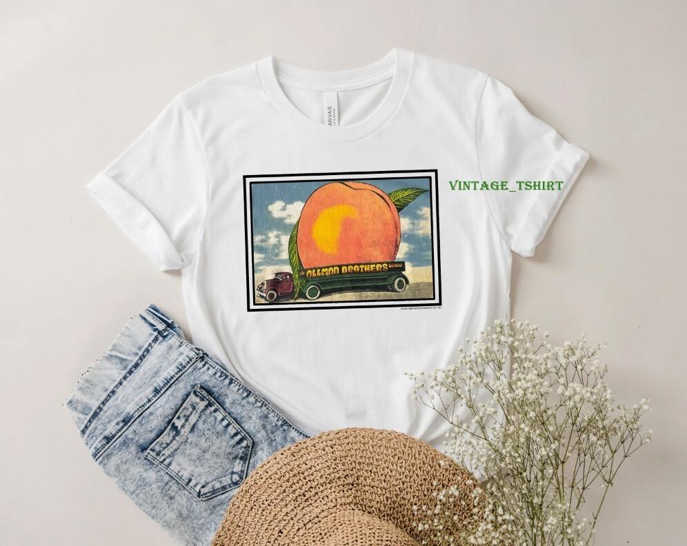 The Allman Brothers Band Eat a Peach Album  Unisex Vintage Shirt Unisex T-Shirt S